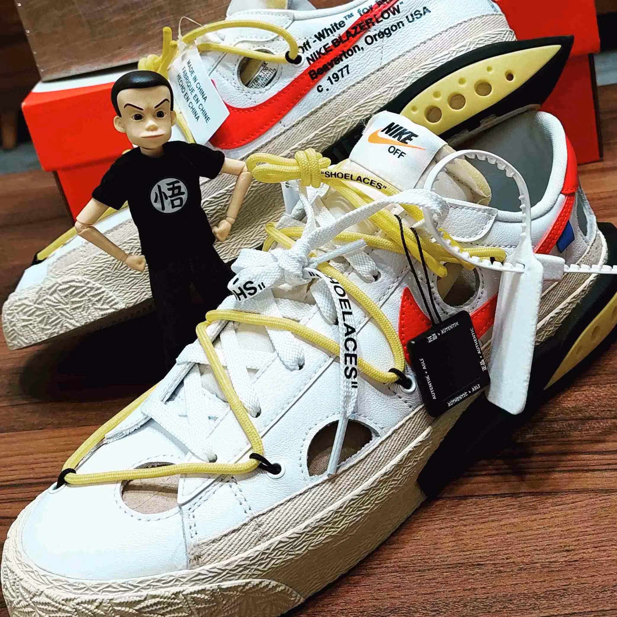 Off-White x Nike Blazer Low 'White' DH7863-100 Off-White x Nike Blazer Low 'White' DH7863-100